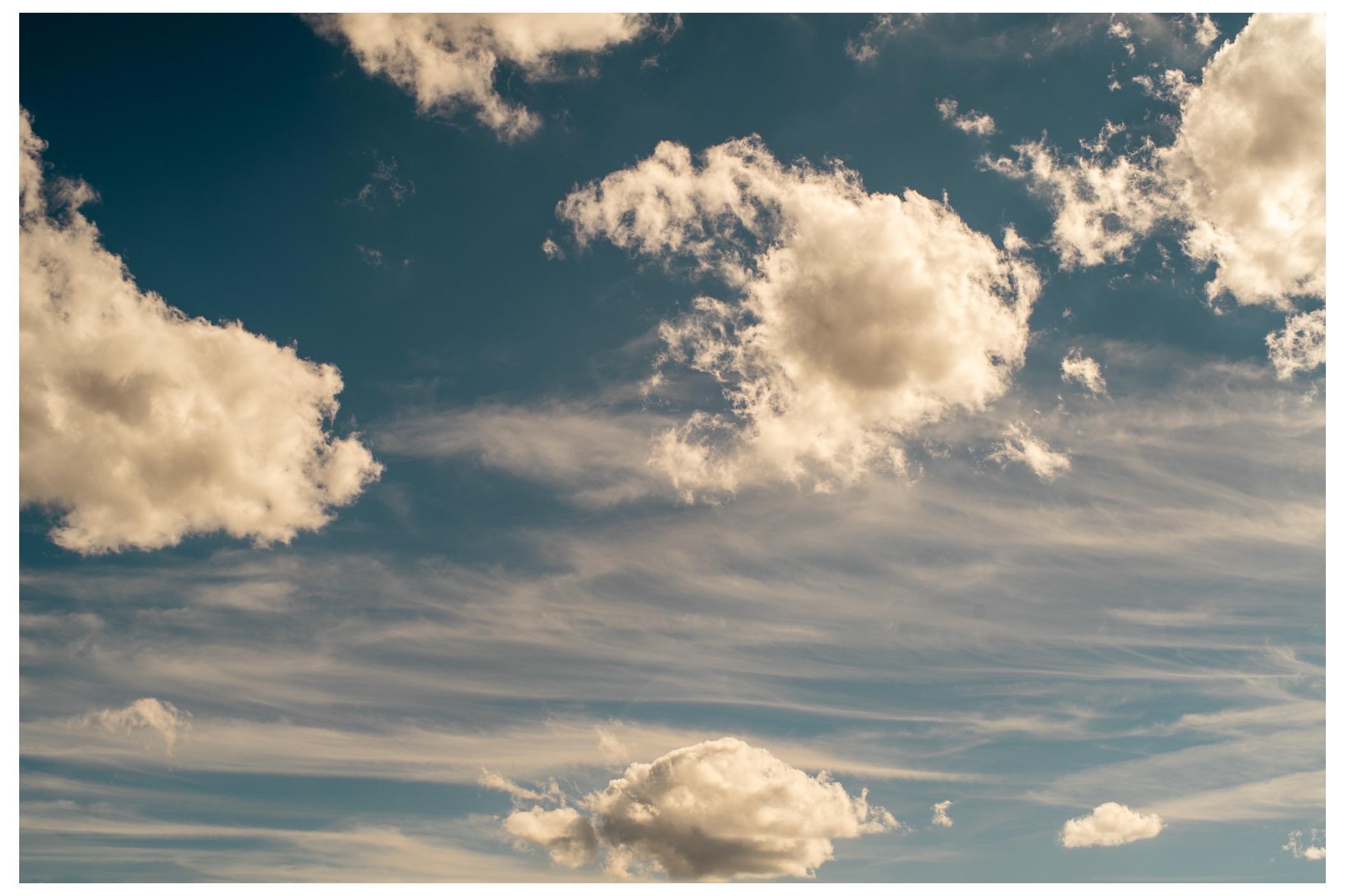 Wolkenhimmel.